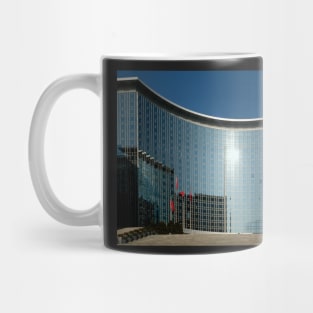 A building on Wangfujing street Mug